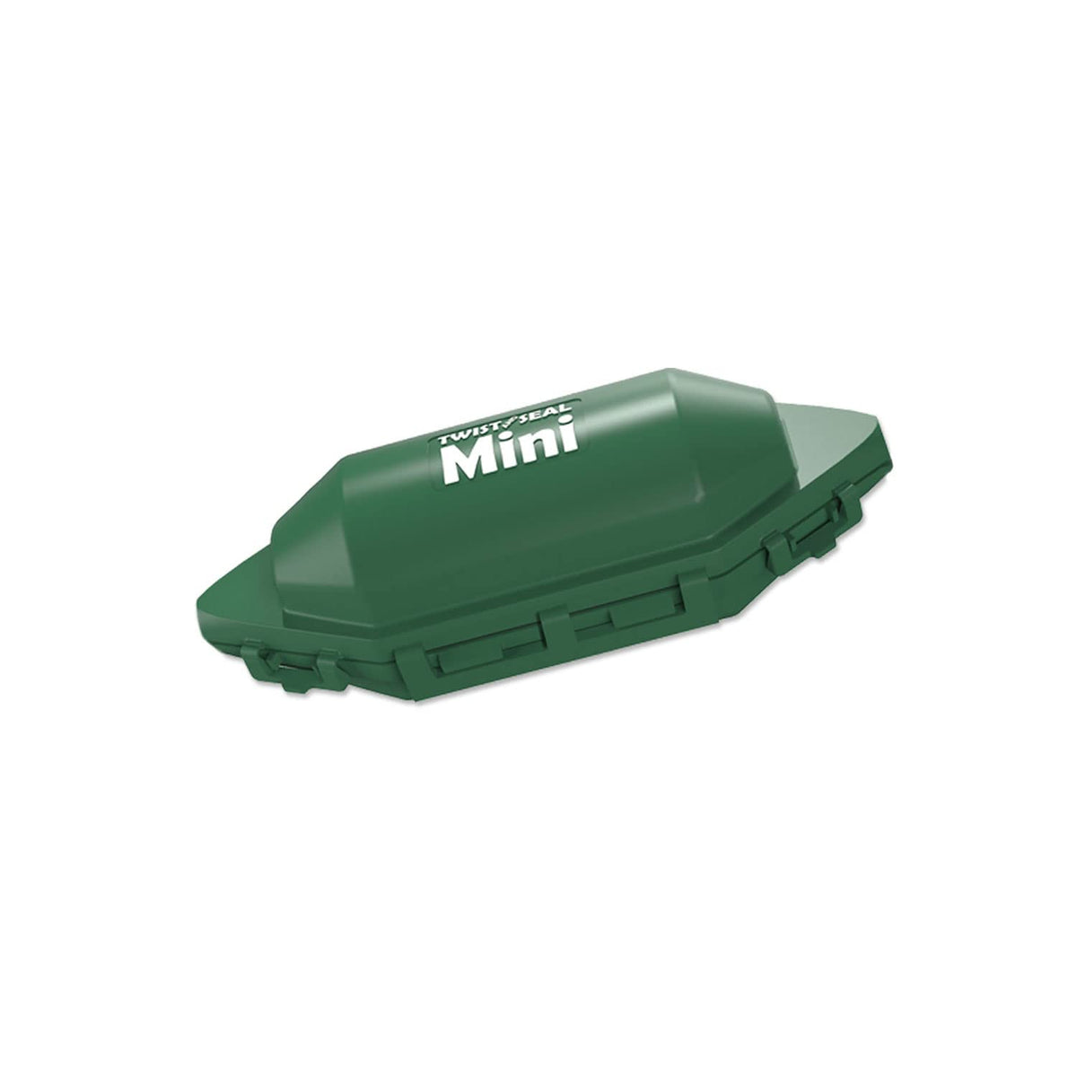 Twist And Seal Mini Holiday Light Cord Protector And Christmas Light Plug Cover   Green
