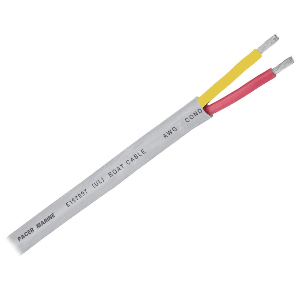 Pacer 16/2 Awg Round Safety Duplex Cable - Red/Yellow - 250&#39;,WBHDWB0CVZBYLS8