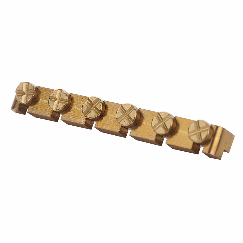 42Mm Guitar Nut   Height Adjustable Brass Nuts For Strat Tele St Tl Guitar Gold