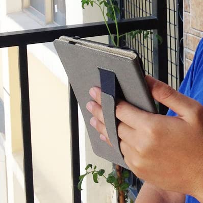 Natural Linen Case Cover For 6' Ebook Reader Universal Hemp Case Cover For Sony/Kobo/Tolino/Pocketbook 6Inch Ebook Reader (Aegean Blue)