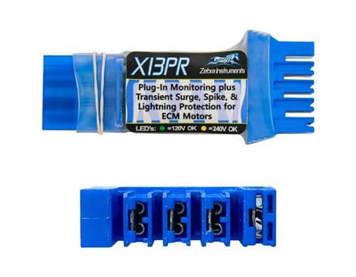 Zebra Instruments, X13Pr X 13 & Evergreen Motor Protector Surge Protection For 120 240V