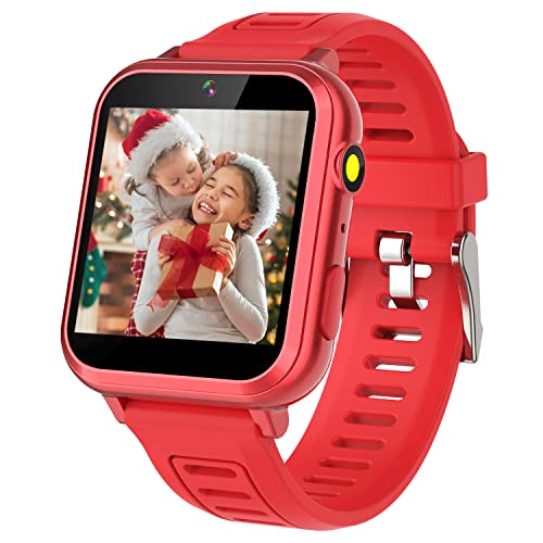 Wiszodet Smart Watch For Kids   Kids Smart Watch Girls Boys Gifts For 4 12 Years Old With 24 Games Camera Video Music Player Fla