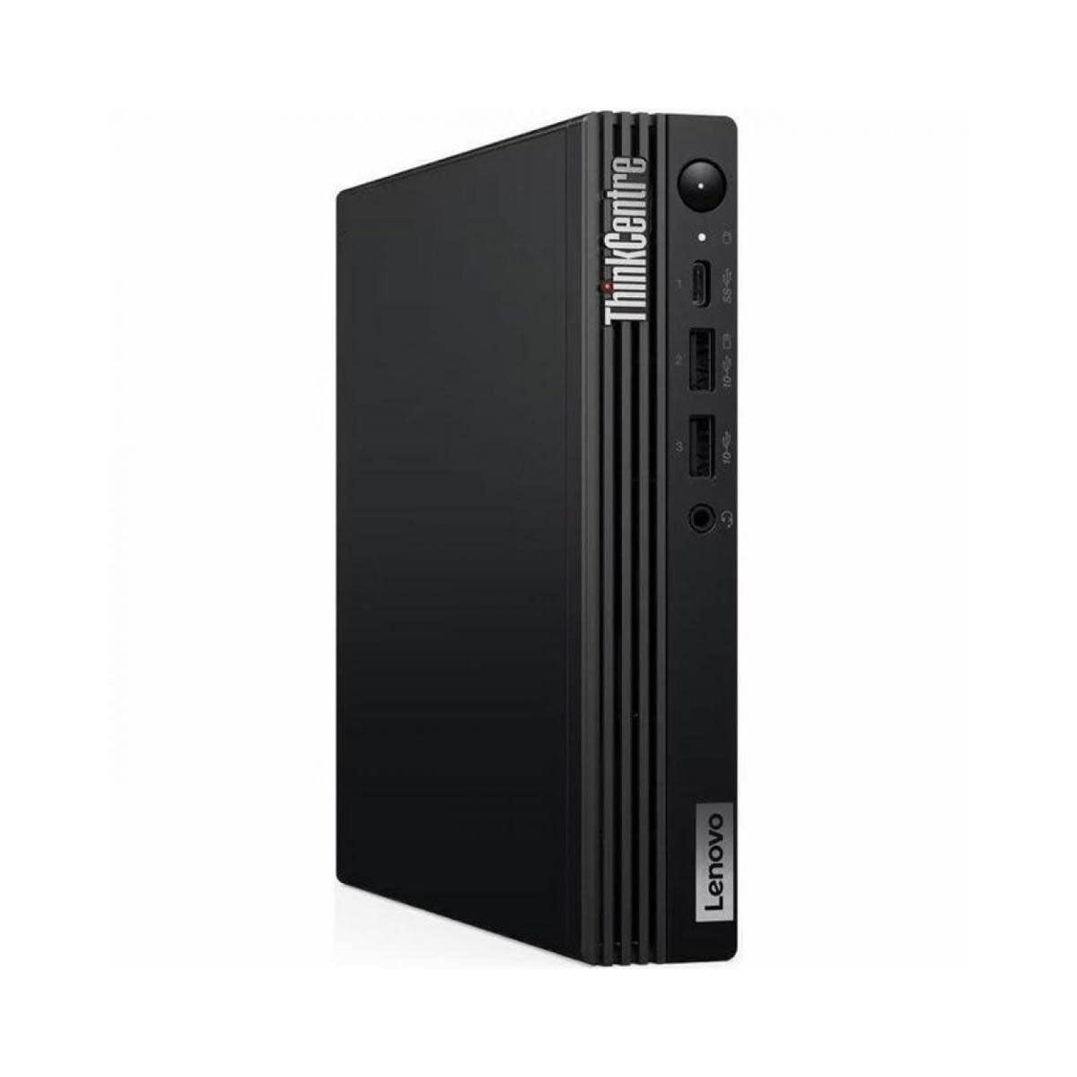 Lenovo ThinkCentre M70q Gen 5 12TD001UUS Desktop Computer - Intel Core i5 14th Gen i5-14400T - 16 GB - 256 GB SSD - Tiny - Black
