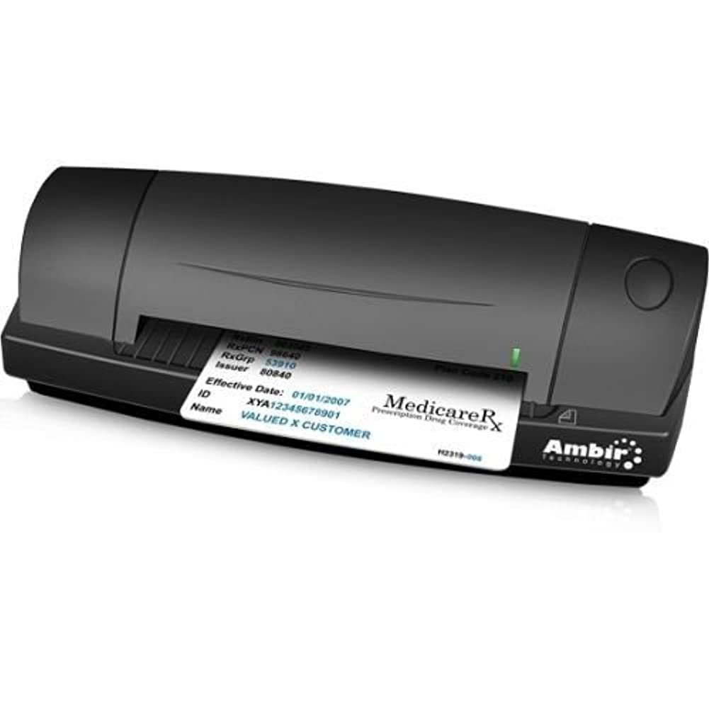 Ambir Technology Ambir Ds687 Sheetfed Scanner   48 Bit Color   8 Bit Grayscale   Usb
