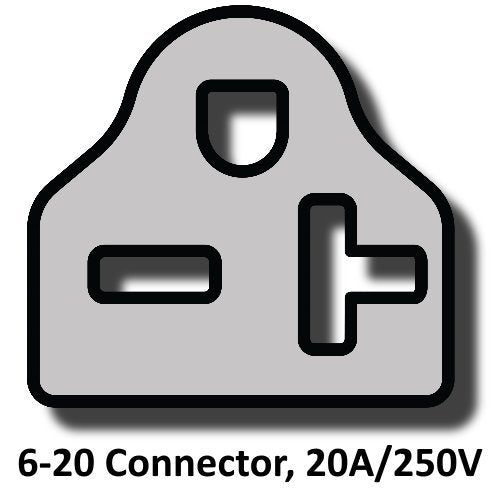 Nema 6 20 Extension Power Cord   25 Foot, 20A/250V, 12/3 Sjt   Iron Box Part # Ibx 6153 25