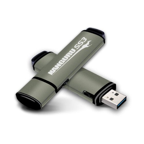 Kanguru Ss3 Usb 3.0 16Gb Flash Drive With Physical Write Protect Switch