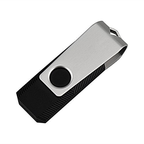 1Gb Usb 2.0 Stick 20Pack, Topesel Bulk Usb Flash Drive Swivel 1Gb Pen Drive Thumb Drive Jump Drive Computer Data Storage (20Pack Black)
