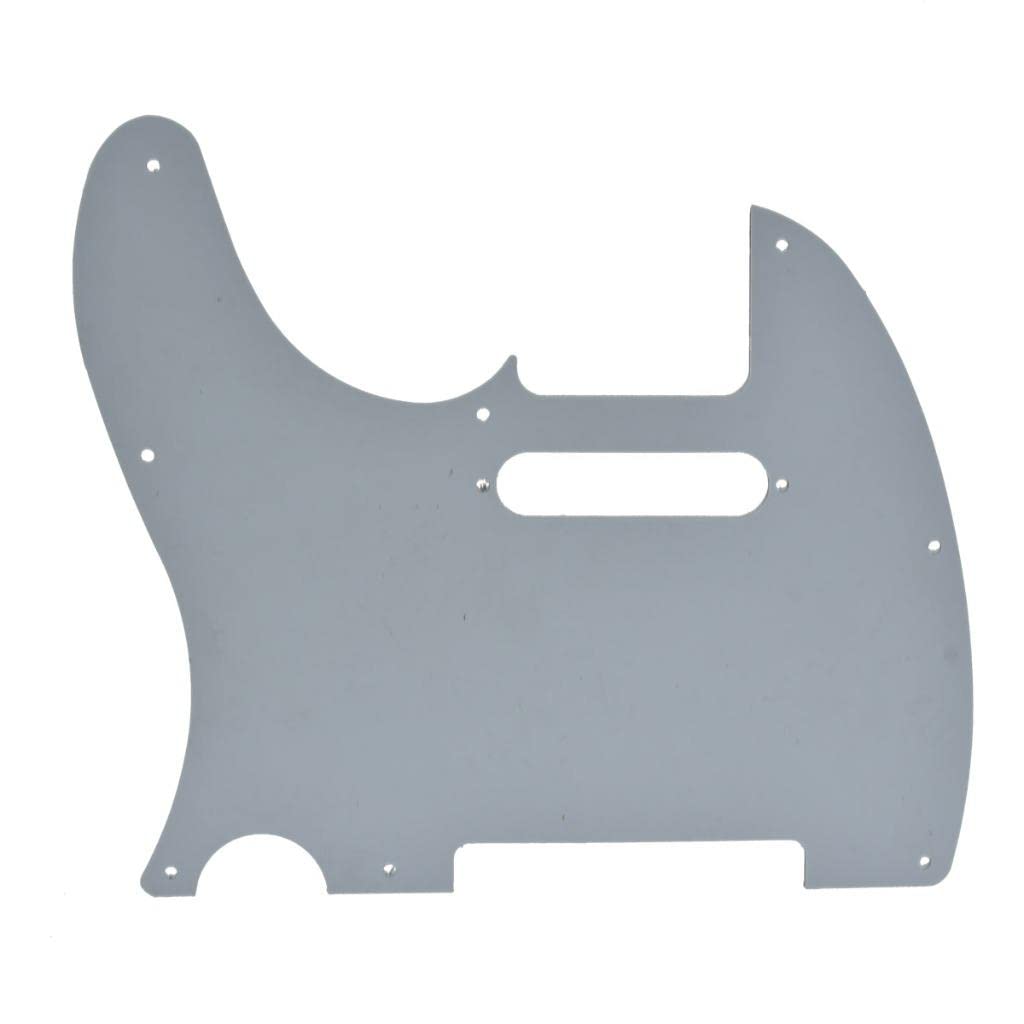 Kaish 8 Hole Tele Style Guitar Pickguard Tl Pick Guard With Pickup Mounting Screw Holes For Tele/Telecaster Dark Tortoise
