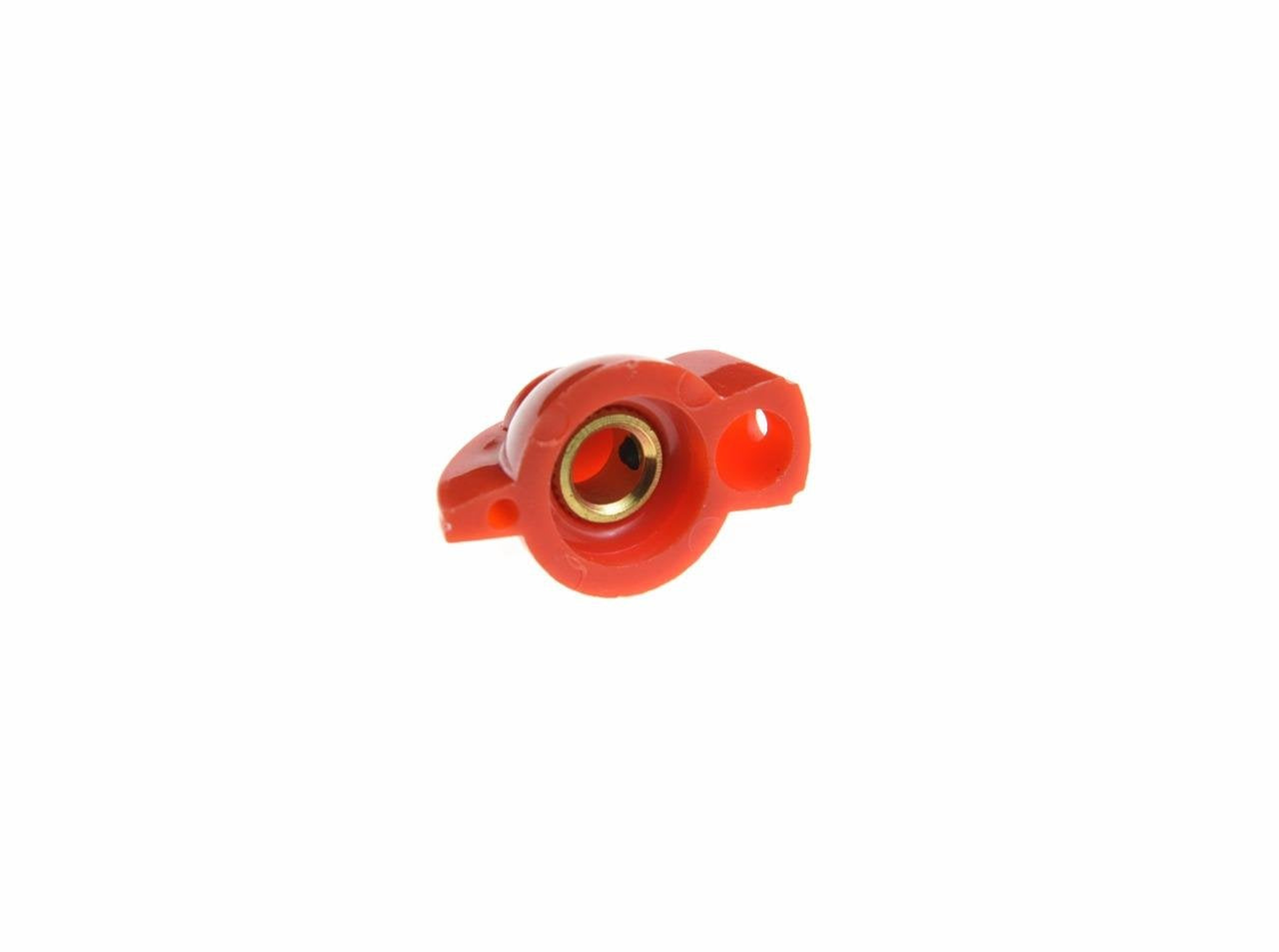 Dopro Pack Of 12 Flat Top Guitar Chicken Head Knob Amp Effect Pointer Knob Red