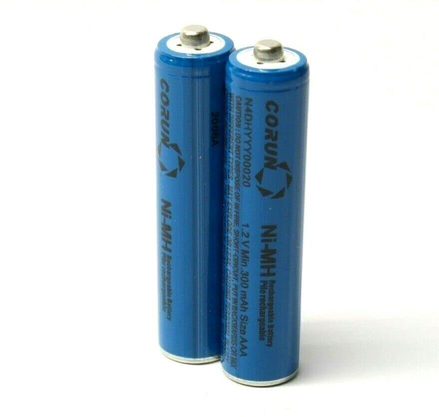 Cerepros 2 Pack N4Dhyyy00020 12V 300Mah Ni Mh Aaa Size Replacement Rechargeable Battery Packs For Corun Vtech At&T Panasonic Cor