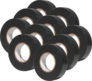Electrical Tape Nippon 10 Pack3/4'' X 60' Rolls; Ul Listed