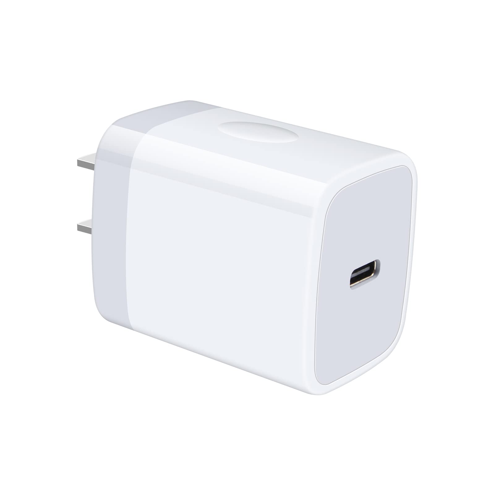 20W Usb C Wall Charger Fast Block Power Adapter For Samsung Galaxy A36 A26 S25 S24 Fe A55 A35 5G S24 S23, Iphone 16 15 14 13 12 11 Mini Pro Max Plus, Pd Plug Cube Charging Base Brick Type C Box