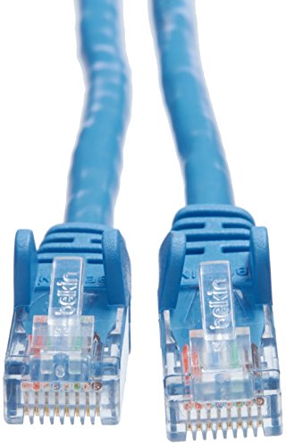 Belkin Snagless Cat5E Patch Cable Rj45M/Rj45M; 50 Blue (A3L791B50 Blu S)