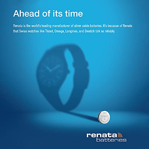 Renata 1.55 Volt Watch Battery 344 Replaces Sr1136Sw