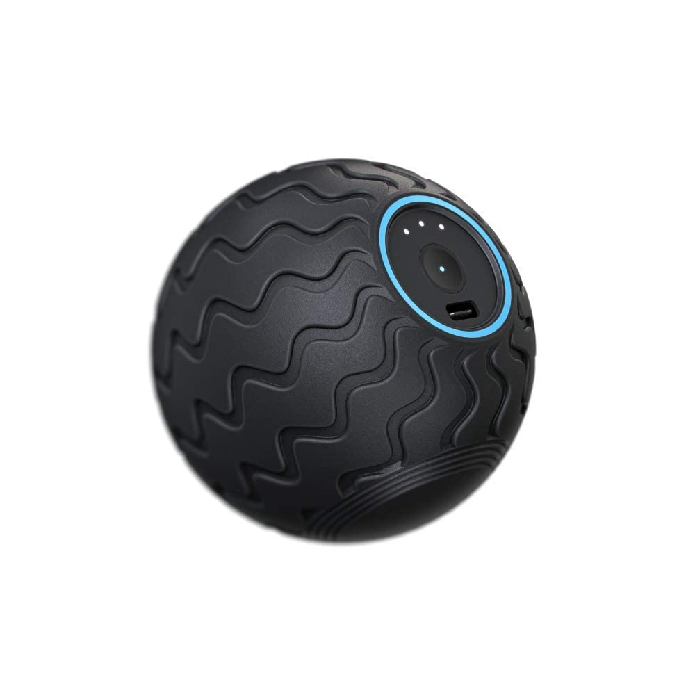 Therabody Wave Series Wave Solo - Handheld Bluetooth Enabled Massage Device. Ultra Portable Vibration Therapy Ball With Quietrol