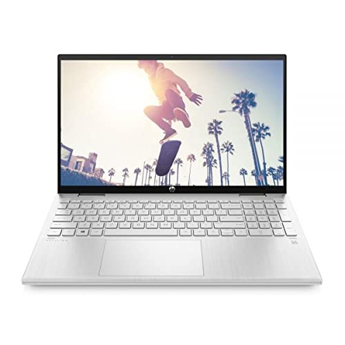 HP Pavilion x360 15-er0225od Convertible Laptop, 15.6 Touch Screen, Intel Core i5, 8GB Memory, 256GB Solid State Drive, Wi-Fi 6,