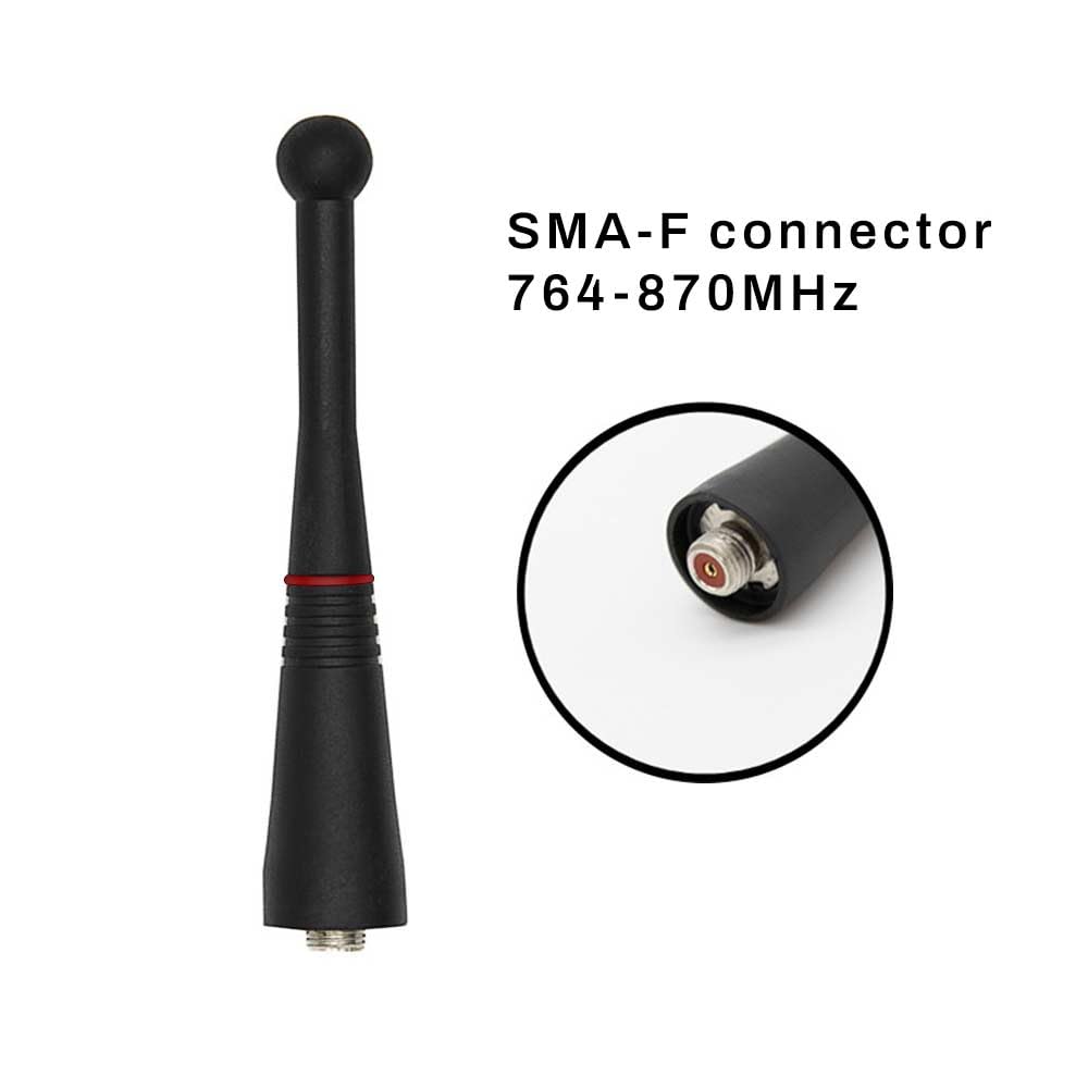 Ks K Storm Radio Stubby Antenna Sma F 764 870Mhz Compatible With Apx1000 Apx4000 Apx6000 Walkie Talkie (2 Packs)