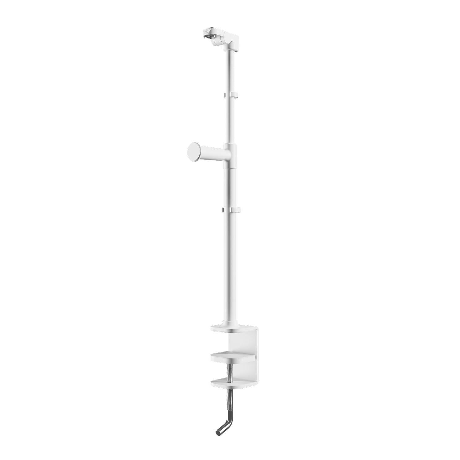 Elgato Neo Mount  Desk Clamp for Lights, Webcams, and Compact Cameras, EdgeMounted, Adjustable Height & Tilt, Headset Holder, 