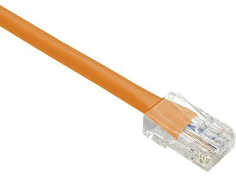 Unirise USA LLC Cat6 Gigabit Ethernet Patch Cable Utp Orange 3ft