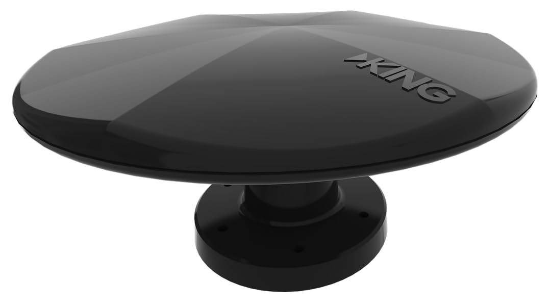 King Oa1501 Omnigo Portable Omnidirectional Hdtv Over-The-Air Antenna - Black