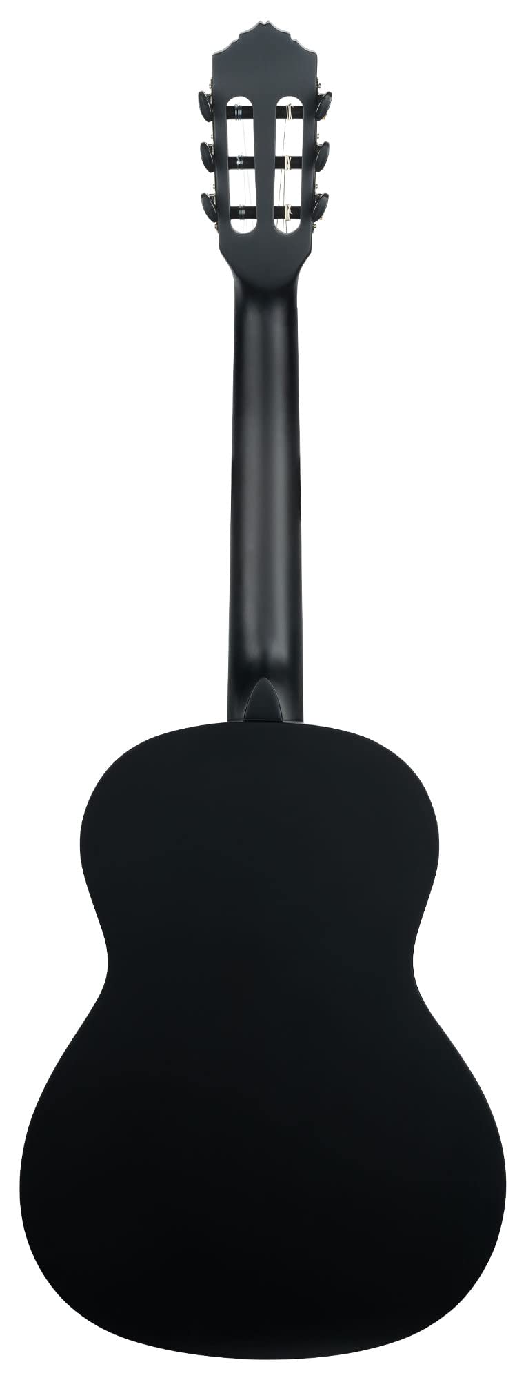 Ortega Guitars 6 String Student Series 3/4 Size Nylon Classical Guitar, Right-Handed, Black, (Rst5M-3/4Bk)