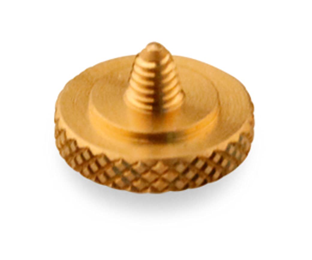 Yewoop Lf B Metal Brass Knurled Concave Shutter Release Button Compatible With Fujifilm, Hasselblad, Rolleiflex, Nikon Better Ba