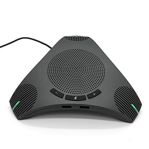 Conference Microphone Usb Speakerphone Microphone For Business Conference,360 Omnidirectional Microphone Intelligent Dsp Noise R