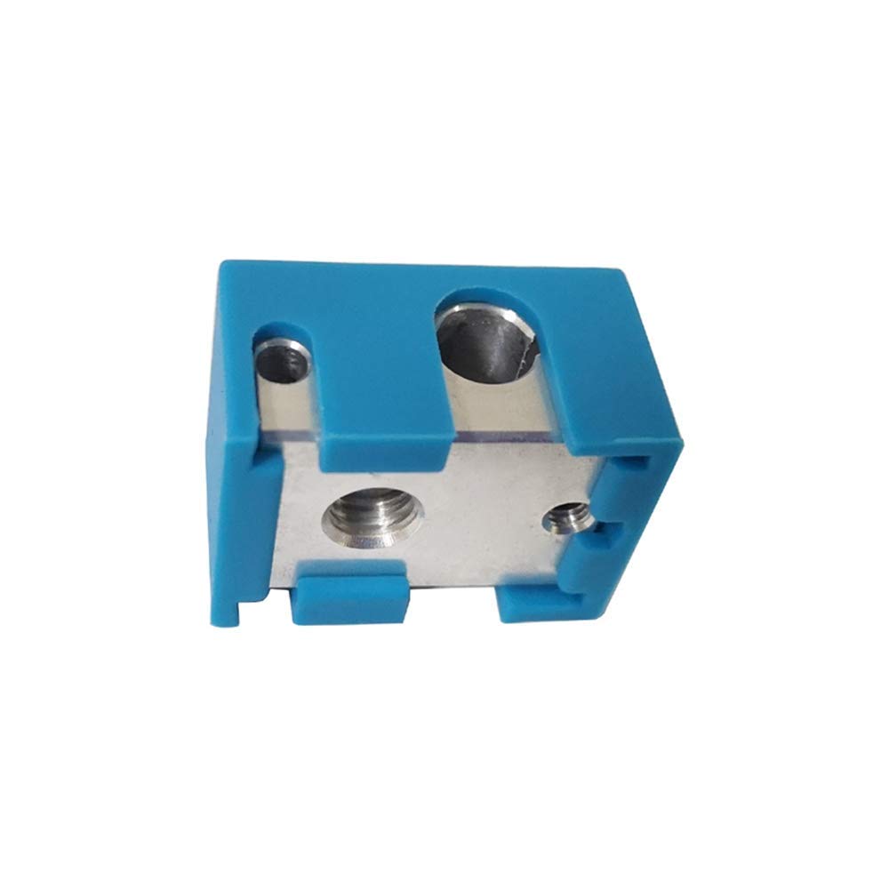 5X High Precision 3D Printer Heater Block Silicone Cover Thermal Protection Socks Compatible With V6 Pt100 Heated Block Hotend A