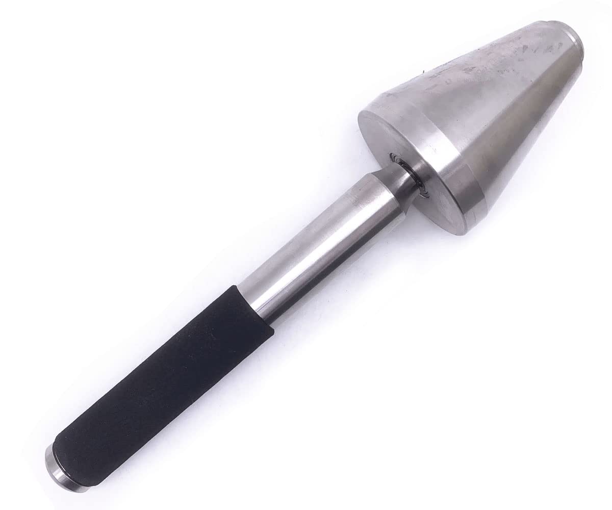 Jiayouy 9.5'' Long Heavy Metal Bell Mouth Truing Tool Dent Remover Roller For Brass Wind Instruments Horn Trumpet Trombone