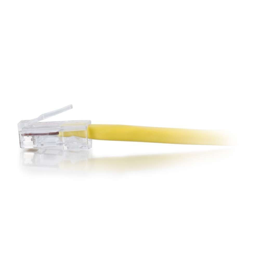 C2G 04181 Cat6 Cable   Non Booted Unshielded Ethernet Network Patch Cable, Yellow (15 Feet, 4.57 Meters)