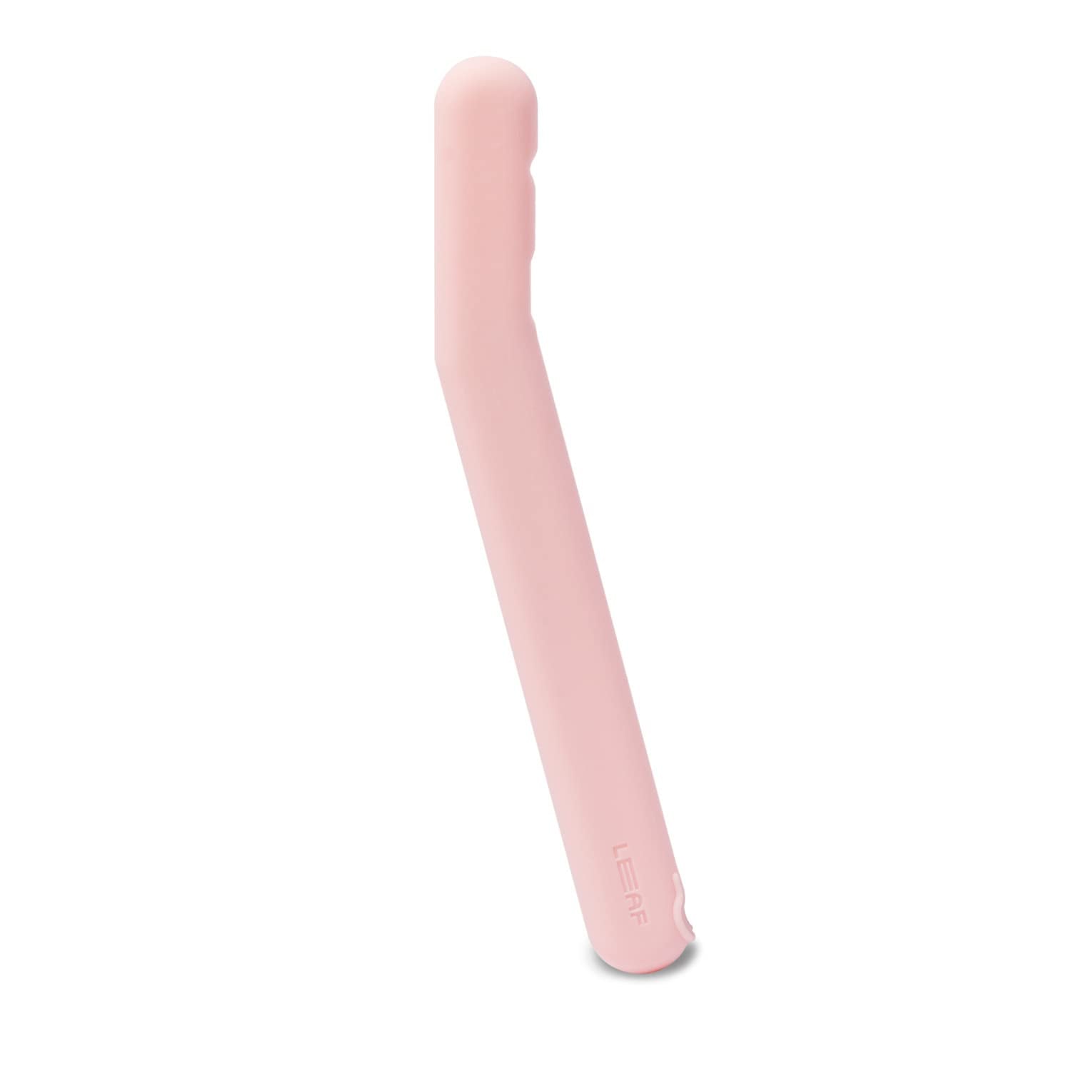 Leaf Shave | Leaf Dermaplaner Cover, Pink   Silicone Travel Case