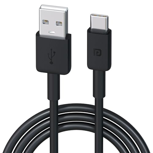 Portronics Konnect Link Type C 3A Fast Charging Cable For Smartphones, Tablets & Other Type C Devices With 480Mbps Data Sync(Bla