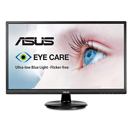 Asus Va249He 23.8    Full Hd 1080P Hdmi Vga Eye Care Monitor With 178   Wide Viewing Angle