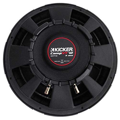 Kicker Compvt 12 Inch (30Cm) Subwoofer, Svc, 2 Ohm, 400W