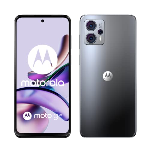 Motorola Moto G23 Dual Sim 128Gb Rom + 8Gb Ram Factory Unlocked 4G Smartphone (Matte Charcoal)   International Version