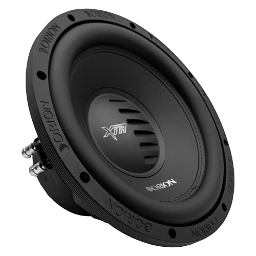Orion Xtr Subwoofer Dvc 4 Ohm Max Music Power Watts Subwoofer Black Speaker Car Stereo Bass Woofers (Xtr104D, 10 Inch - Dvc 4 Oh