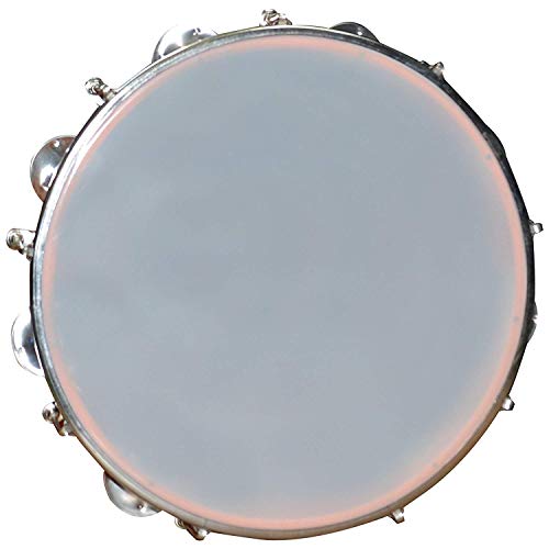 SG Musical  Tambourine/Fibre Dafli Hand Percussion Musical Instrument Width 8 Inches