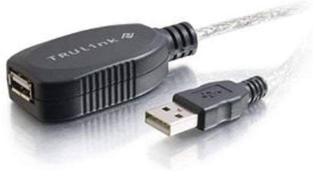 C2G Usb 2.0 A Male To A Female Active Extension Cable   Usb Cable ... (39000)
