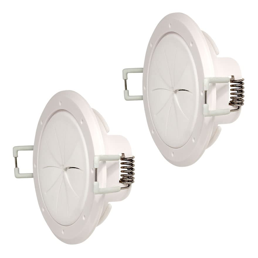 Construct Pro Speedyz Spring Lock 2    Cable Pass Through Port (White/Pair)