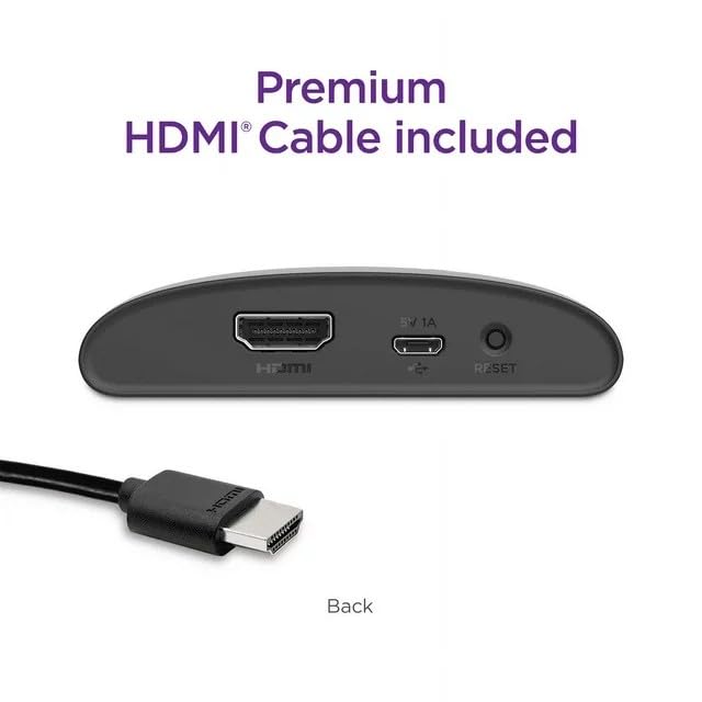 Roku Express 4K+ | Hd/4K/Hdr Streaming Device With Voice Remote, Tv Controls, Fast Wi Fi, Premium Hdmi Cable, And Easy Setup