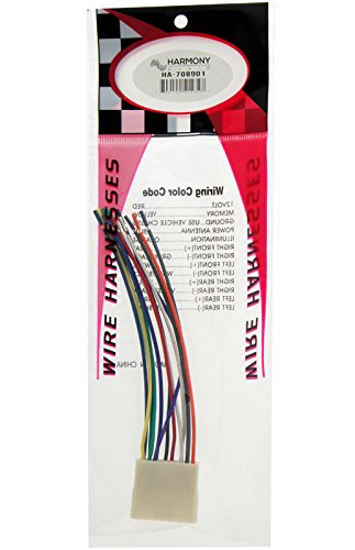 Harmony Audio Compatible With 2000 2009 Subaru Outback Ha 708901 Factory Stereo To Aftermarket Radio Harness Adapter