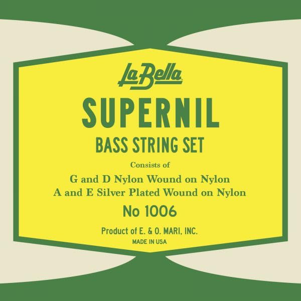 La Bella 1006 Supernil Bass String Set 1003-624