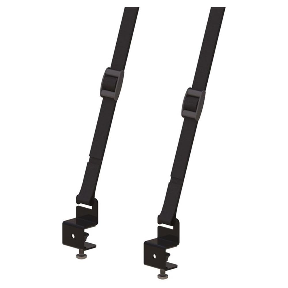 AVF Steel and Nylon TV AntiTip Safety Straps for TVs up to 80 in Black