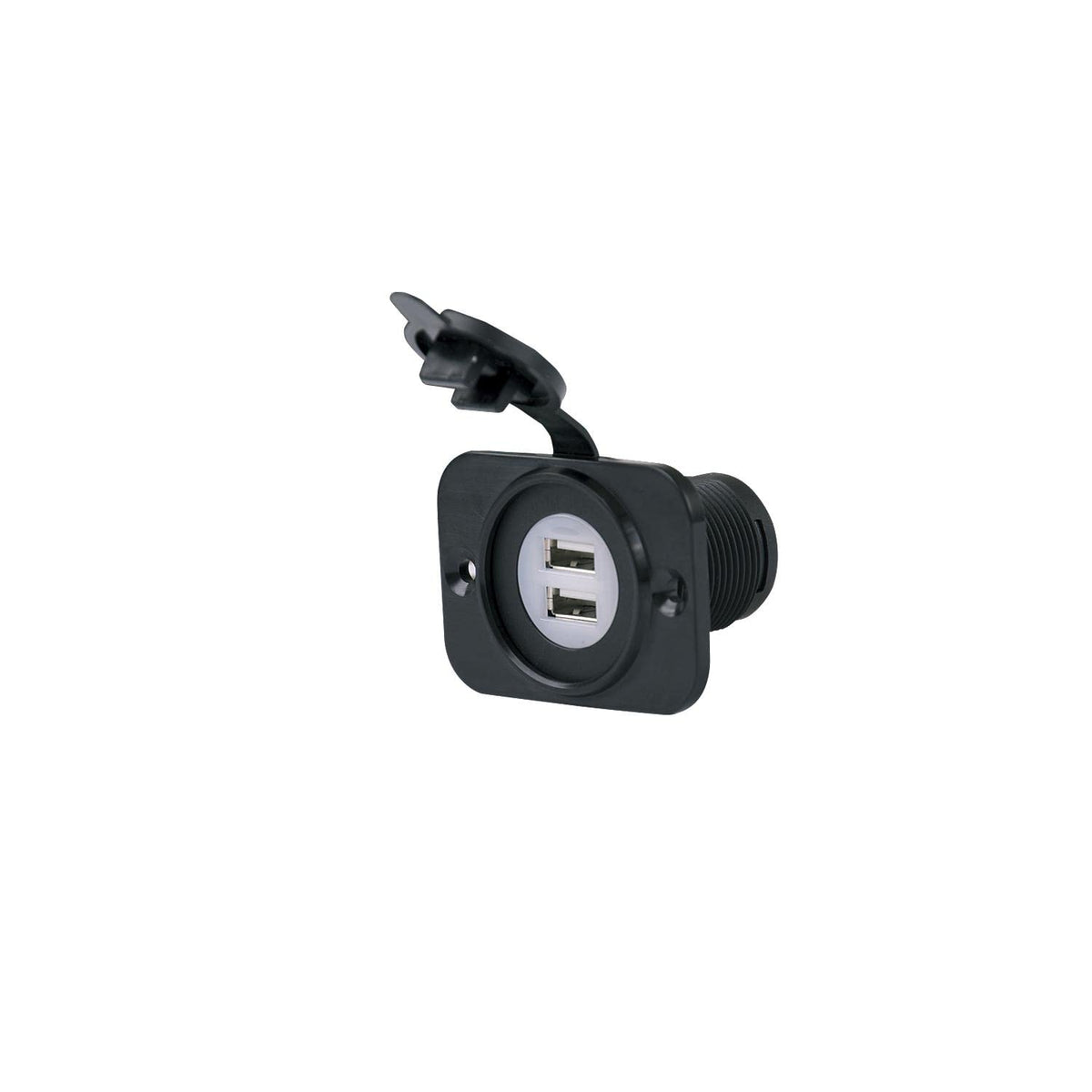 Marinco 12Vdusb Dual Usb Charger Receptacle 12 24V