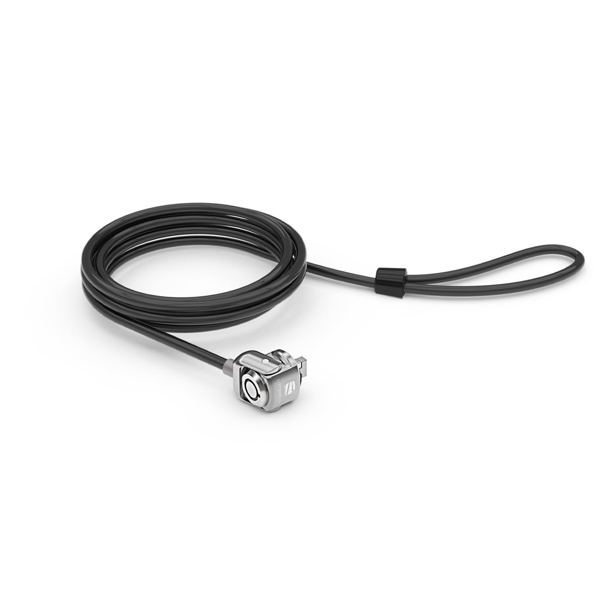 Compulocks T Bar Security Keyed Cable Lock Black