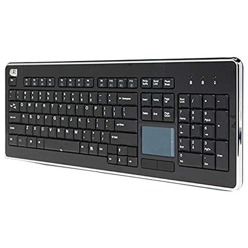 Adesso   Slimtouch Wireless Rf Compact Touchpad Keyboard