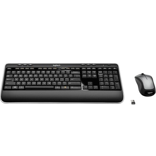 Logitech Mk520 Wireless Keyboard And Mouse Combo   Black/Grey