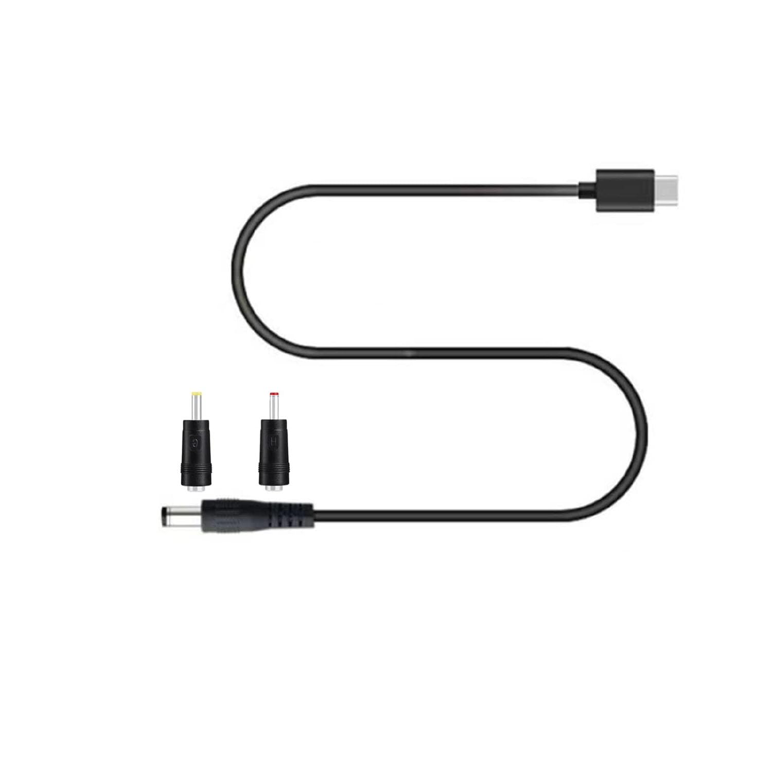 Usb C To Dc 5.5Mm X 2.1Mm Power Cord, Usb Type C Input To Dc 12V Out Charging Cable, Work With Pd Charger And Pd Power Bank.Outp