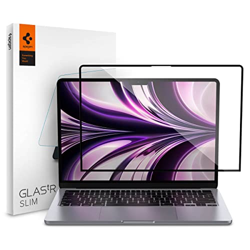 Spigen Glas.Tr Slim Full Coverage Screen Protector Guard For Macbook Air 13 Inch (M4 2025 / M3 2024 / M2 2023)  1 Pack