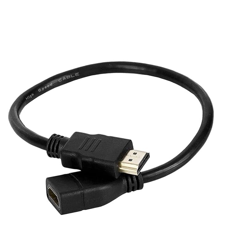 Rodmed High Speed Hdmi Male To Female Extension Cable Hdmi Extender For Fire Tv Stick, Laptop/Pc, Lcd/Led Tv, Xbox, Ps3/Ps4 Col